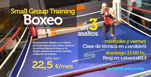 Entrenamiento de boxeo con Mateo Rúa
