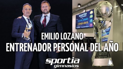 Emilio Lozano, premio al Mejor Entrenador Personal del año