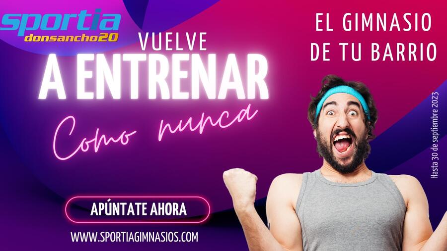 Don Sancho20. El gimnasio de tu barrio.