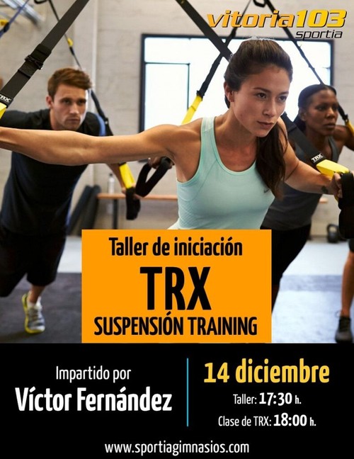 Taller de iniciación a TRX en Sportia Vitoria 103