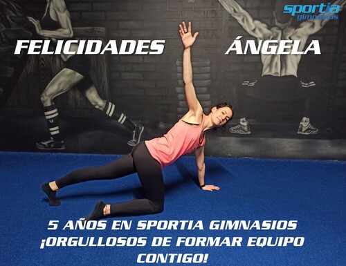 Ángela Casado asciende en el organigrama de Sportia Gimnasios